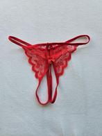 Crotchless string set 3 kleuren, Verzenden, Overige kleuren, String