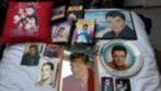 Elvis Presley collectie spiegel kussen bord VHS foto’s, Ophalen, Gebruikt, Gebruiksvoorwerp, Ducoso