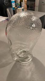Glazen mannequin hoofd vintage, Antiek en Kunst, Antiek | Glas en Kristal, Ophalen of Verzenden