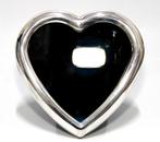 Schitterende Sterling Zilver Groot Hart Fotolijst 13.5 x 13, Verzenden, Zilver