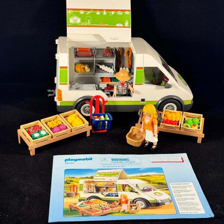 Playmobil County 70134 Groenteboer - Complete Set, Kinderen en Baby's, Speelgoed | Playmobil, Zo goed als nieuw, Complete set