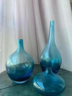Blauwe vazen Ikea, Ophalen, Gebruikt, Blauw, Glas