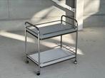Vintage buisframe bartrolley, 1980’s, Ophalen of Verzenden