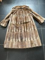 Nerts bontjas, Kleding | Dames, Jassen | Winter, Ophalen of Verzenden, Gedragen, Maat 42/44 (L), Bruin