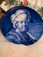 Delfts Blauw Rembrandt Schotel porceleyne fles rembrandt, Antiek en Kunst, Ophalen of Verzenden