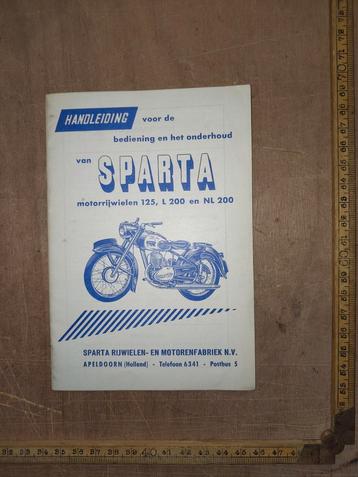 Handleiding Sparta 125, L 200, NL200 beschikbaar voor biedingen