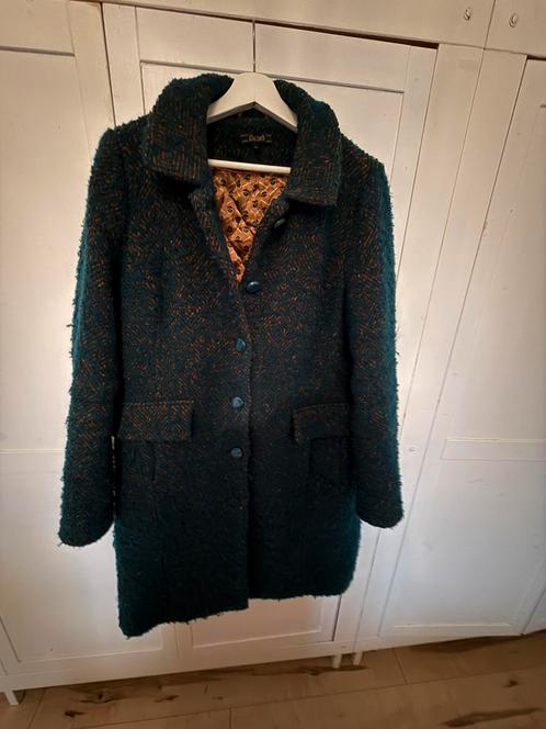 Winterjas King Louie, maat 44, donkergroen, Kleding | Dames, Jassen | Winter, Zo goed als nieuw, Maat 42/44 (L), Groen, Ophalen of Verzenden