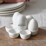 Rivièra Maison Salty Eggs Egg Holder, Nieuw, Ophalen of Verzenden, Overige stijlen, Glas