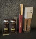 Nieuwe make-up set: mascara, foundation & argan olie, Sieraden, Tassen en Uiterlijk, Overige kleuren, Gehele gezicht, Nieuw, Ophalen of Verzenden