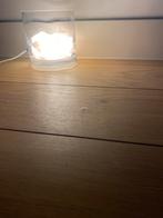 Lampje ; bevat losse stenen (rozenkwarts? ), Ophalen of Verzenden, Nieuw, E27 (groot), Led-lamp