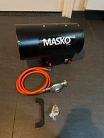 Hetelucht kanon van Masko, Doe-het-zelf en Verbouw, Ophalen of Verzenden, Zo goed als nieuw, 800 watt of meer