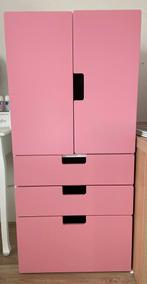 Kledingkasten wit-roze IKEA, 75 tot 100 cm, 105 cm of meer, Gebruikt, Minder dan 50 cm