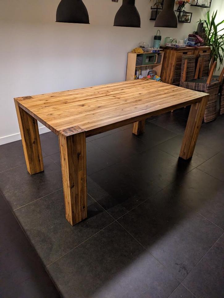 meubels, Huis en Inrichting, Banken | Complete zithoeken, Gebruikt, Hout, Riet of Rotan, Ophalen