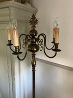 Vloerlamp, antieke staande lamp kroonluchter, Ophalen, Gebruikt, Metaal