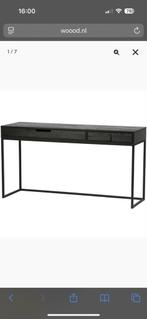 Bureau Silas Essen Blacknight - WOOOD, Huis en Inrichting, Ophalen, Zo goed als nieuw, Bureau