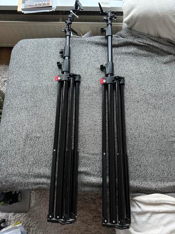2x Manfrotto 1005BAC Statieven - Voordelig! beschikbaar voor biedingen
