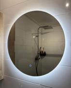 Ronde badkamerspiegel met LED verlichting - 60cm, Huis en Inrichting, Woonaccessoires | Spiegels, Rond, Ophalen of Verzenden, Zo goed als nieuw