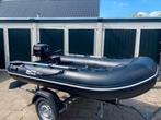 Nimarine Black Rhino 290 6pk 2018 (EXCLUSIEF TRAILER), Watersport en Boten, Rubberboten, Aluminium, Zo goed als nieuw, Benzine