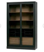 WOOOD James vitrinekast, Huis en Inrichting, Kasten | Vitrinekasten, Ophalen, Gebruikt, 200 cm of meer, Eikenhout