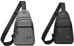 Mooie Nieuwe ALL-IN-ONE SLING CROSSBODYBAG "SPORT", Verzenden, Nieuw, Zwart