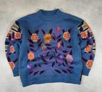 Vintage Oxbow Pohono 90s Trui, Ophalen of Verzenden, Zo goed als nieuw, Blauw