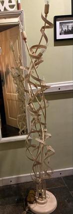 Staande lamp met 6 lampen en dimmer, Huis en Inrichting, Lampen | Vloerlampen, Ophalen, Gebruikt, Metaal, 150 tot 200 cm