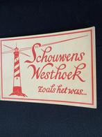 Schouwens Westhoek zoals het was, Ophalen of Verzenden, J.L Braber, 20e eeuw of later, Gelezen