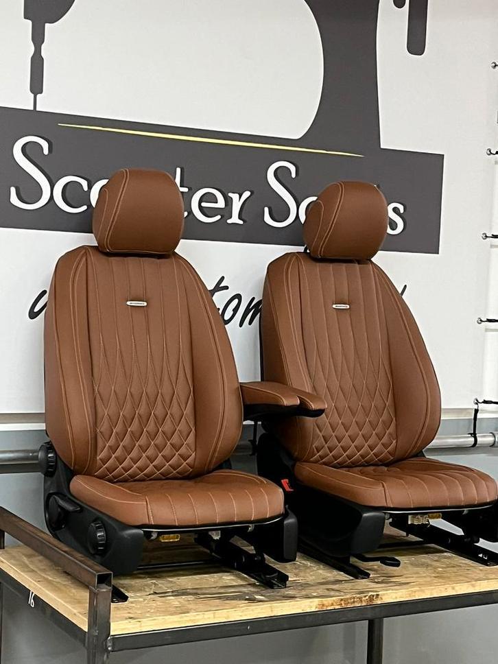 Mercedes Vito w447 bestuurdersstoel + bijrijders stoel bruin, Auto-onderdelen, Interieur en Bekleding, Mercedes-Benz, Nieuw, Ophalen of Verzenden