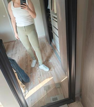 Fitjeans skinny jeans groen M/L/XL beschikbaar voor biedingen