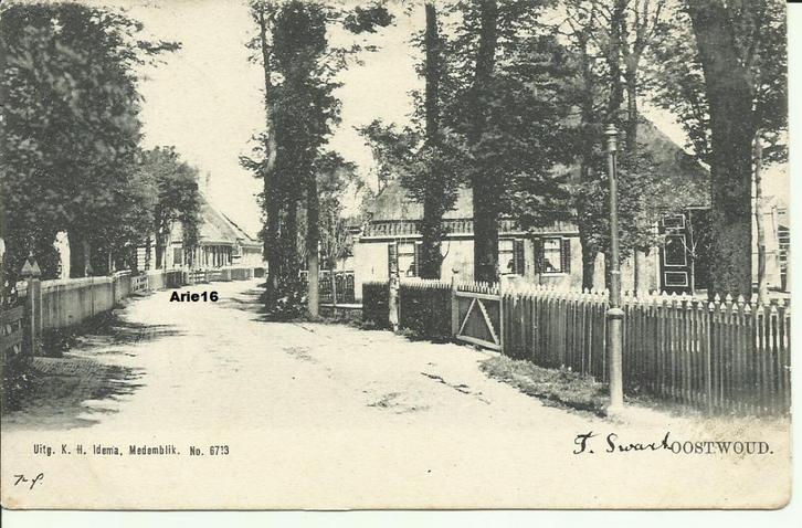 Oostwoud, Verzamelen, Ansichtkaarten | Nederland, Gelopen, Noord-Holland, Voor 1920, Verzenden