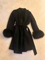 Zara mantel, Kleding | Dames, Jassen | Winter, Ophalen of Verzenden, Zo goed als nieuw, Zwart