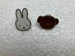 Nijntje Boris Beer pin Dick Bruna €1 per stuk, Ophalen of Verzenden, Nieuw, Figuurtje, Speldje of Pin