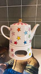 Nieuwe theepot blond amsterdam met stoof, Ophalen, Blond Amsterdam, Overige typen, Zo goed als nieuw