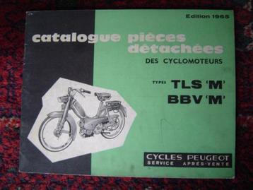 Peugeot TLS M BBV M 1965 catalogue pieces detachees beschikbaar voor biedingen