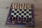 Mooi Houten Schaakspel - Reisformaat, Hobby en Vrije tijd, Gezelschapsspellen | Bordspellen, Een of twee spelers, Onbekend, Ophalen of Verzenden