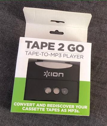 ION Tape 2 go (cassettebandjes omzetten naar MP3) beschikbaar voor biedingen