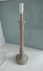 J-Line tafellamp hout 49 cm, Huis en Inrichting, Landelijk klassiek, Ophalen of Verzenden, Zo goed als nieuw, Minder dan 50 cm