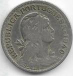 1  escudo  1940  Portugal. km. 578, Postzegels en Munten, Munten | Europa | Niet-Euromunten, Ophalen of Verzenden, Overige landen