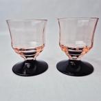 Art Deco Stijl shotglazen, Verzamelen, Glas en Borrelglaasjes, Nvt: Vintage item, Gebruikt, Nvt: Vintage item, Verzenden