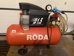 Compressor, Doe-het-zelf en Verbouw, Compressors, 25 tot 100 liter, Ophalen, Gebruikt, 10 bar of meer