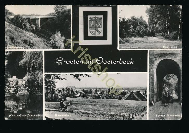 Oosterbeek - meerluik [KRST009-0787, Verzamelen, Ansichtkaarten | Nederland, Gelopen, Gelderland, 1960 tot 1980, Verzenden