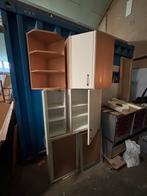 Gratis keukenkastjes - weg = weg, Huis en Inrichting, Keuken | Keukenelementen, Ophalen, Gebruikt, 50 tot 100 cm, Minder dan 100 cm