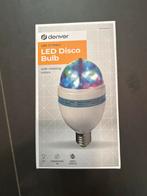 Denver LED Disco Lamp E27 - Roterende Kleuren, Ophalen of Verzenden, Nieuw, E27 (groot), Led-lamp