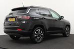 Jeep Compass 1.3T 150 PK Aut. Limited H-Leder Adapt.Cruise S, 4 cilinders, 150 pk, Leder en Stof, Zwart