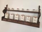 Wandrek kruidenpotten, Huis en Inrichting, Woonaccessoires | Wandplanken en Boekenplanken, Ophalen, Gebruikt