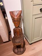 Houten Afrikaans Beeld, Antiek en Kunst, Kunst | Beelden en Houtsnijwerken, Ophalen of Verzenden