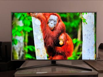 49inch 4K Smart tv Samsung - Incl AB - Werkend te Zien beschikbaar voor biedingen