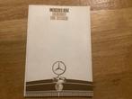 Mercedes Benz Veiligheid Brochure 1968, Ophalen of Verzenden, Zo goed als nieuw, Mercedes