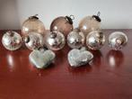 11 Glazen Heksenbollen/ Kerstballen, diverse afmetingen, Diversen, Kerst, Ophalen of Verzenden, Zo goed als nieuw