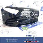W177 AMG A35 VOORBUMPER A KLASSE 2021 35 ZWART COMPLEET MET, Auto-onderdelen, Gebruikt, -, Voor, Ophalen of Verzenden